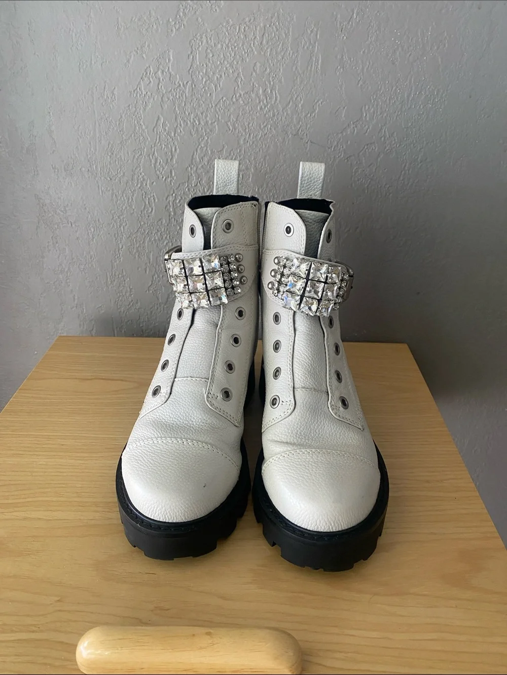 Karl Lagerfeld Maeva Combat Bootie Boot